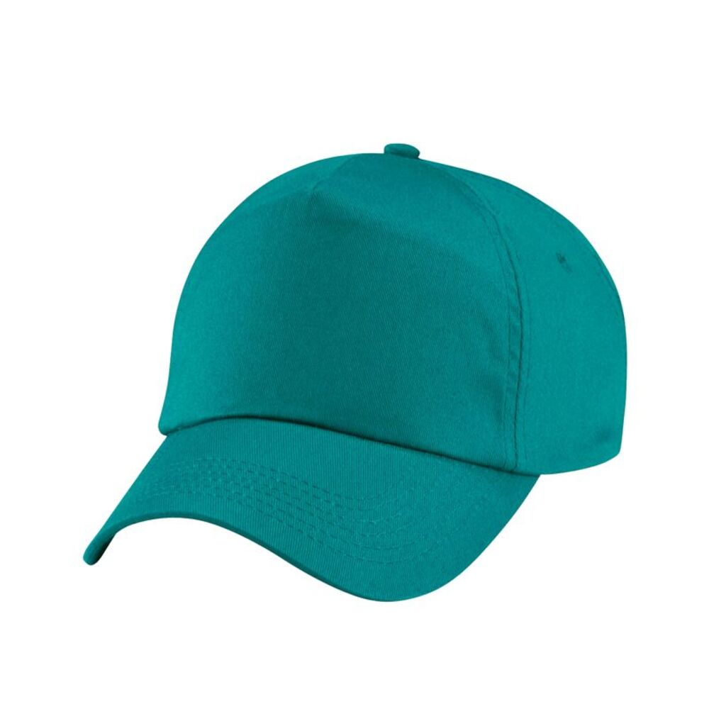 Beechfield Childrens/Kids Original 5 Panel Cap / Emerald